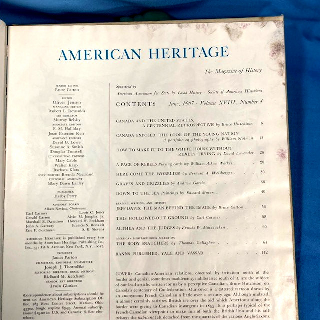 American Heritage, Hardcover Books, Apprx 100 pages each, 1962 & 67’s “YOU PICK”