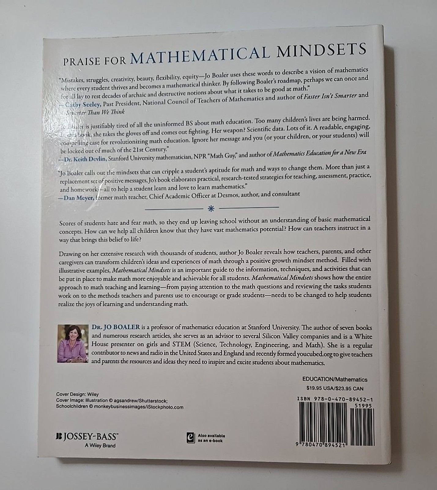 MATHMEATIC MINDSETS by Jo Boaler Unleashing Students’ Potential