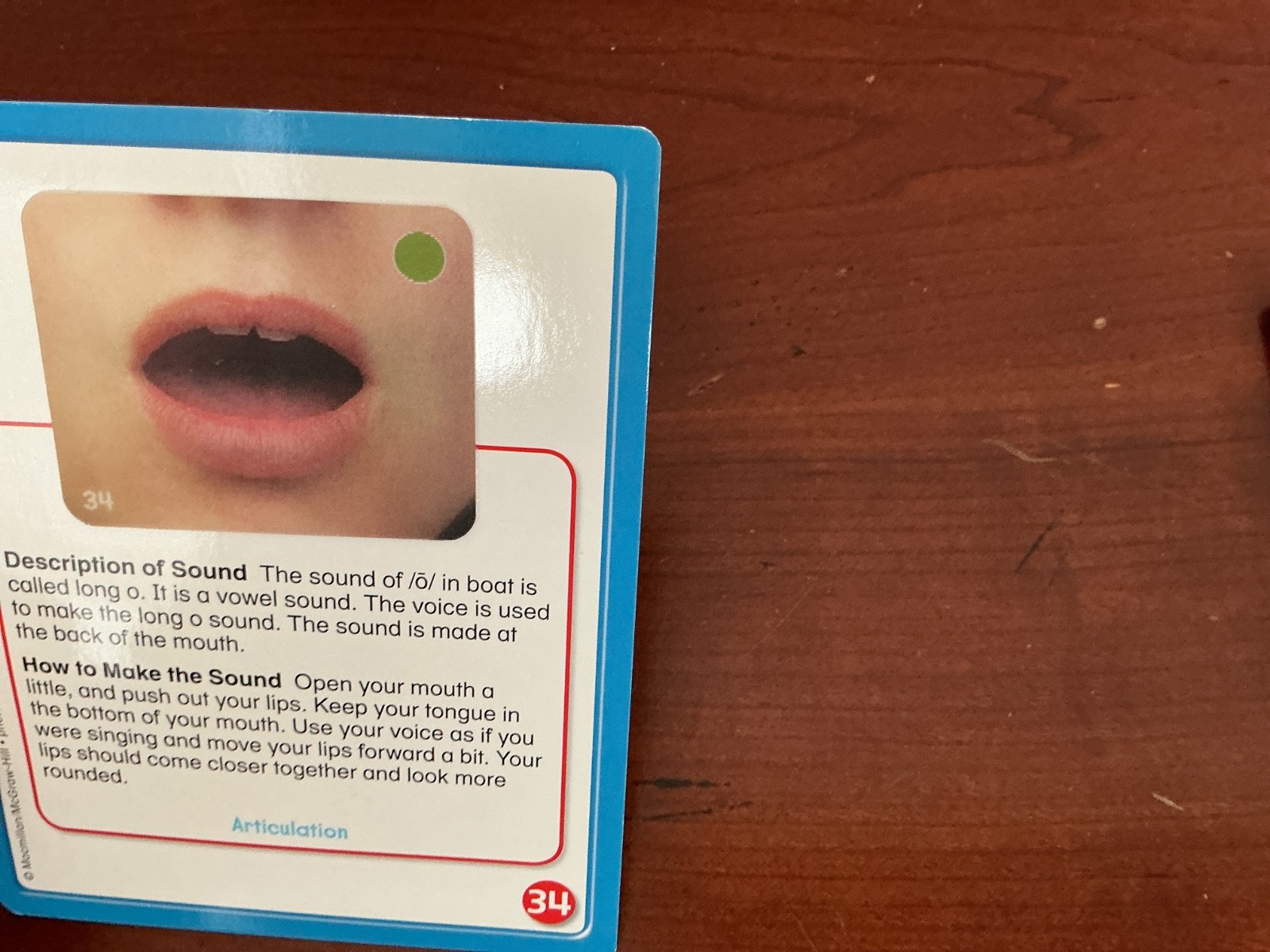 Wonders, Sound Spelling Cards (Small) Grades K-6 ( moving lips )
