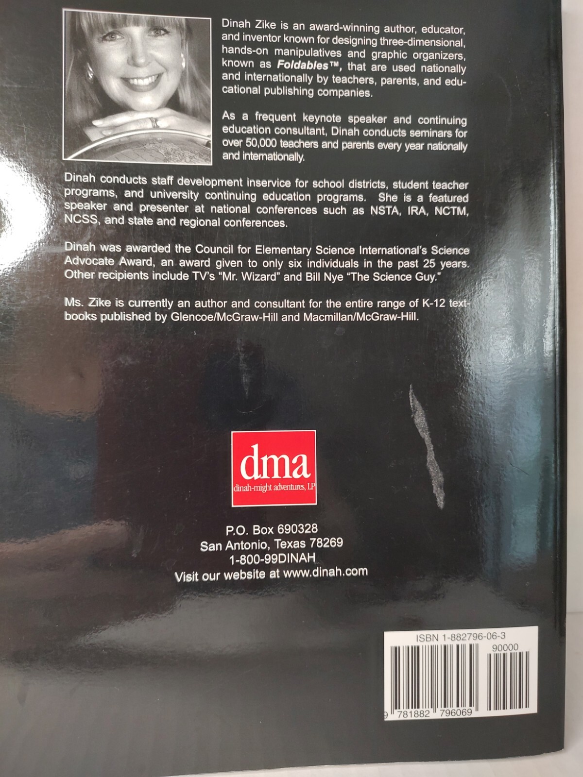 Teacher Handbook Dinah Zike Classroom Organization It Can Be Done! K-6th NEW2005