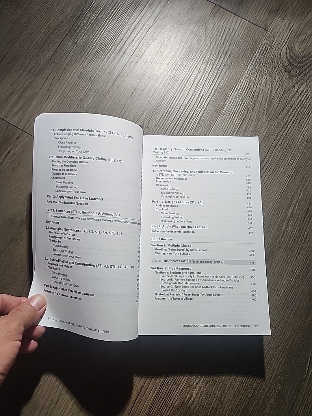 Advanced Placement English Language and Composition by Lauren Peterson, Brandon