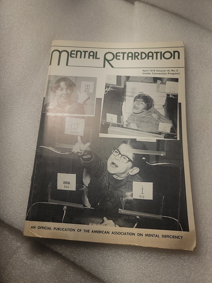 Mental Retardation: April 1978 VOLUME 16 NO.2