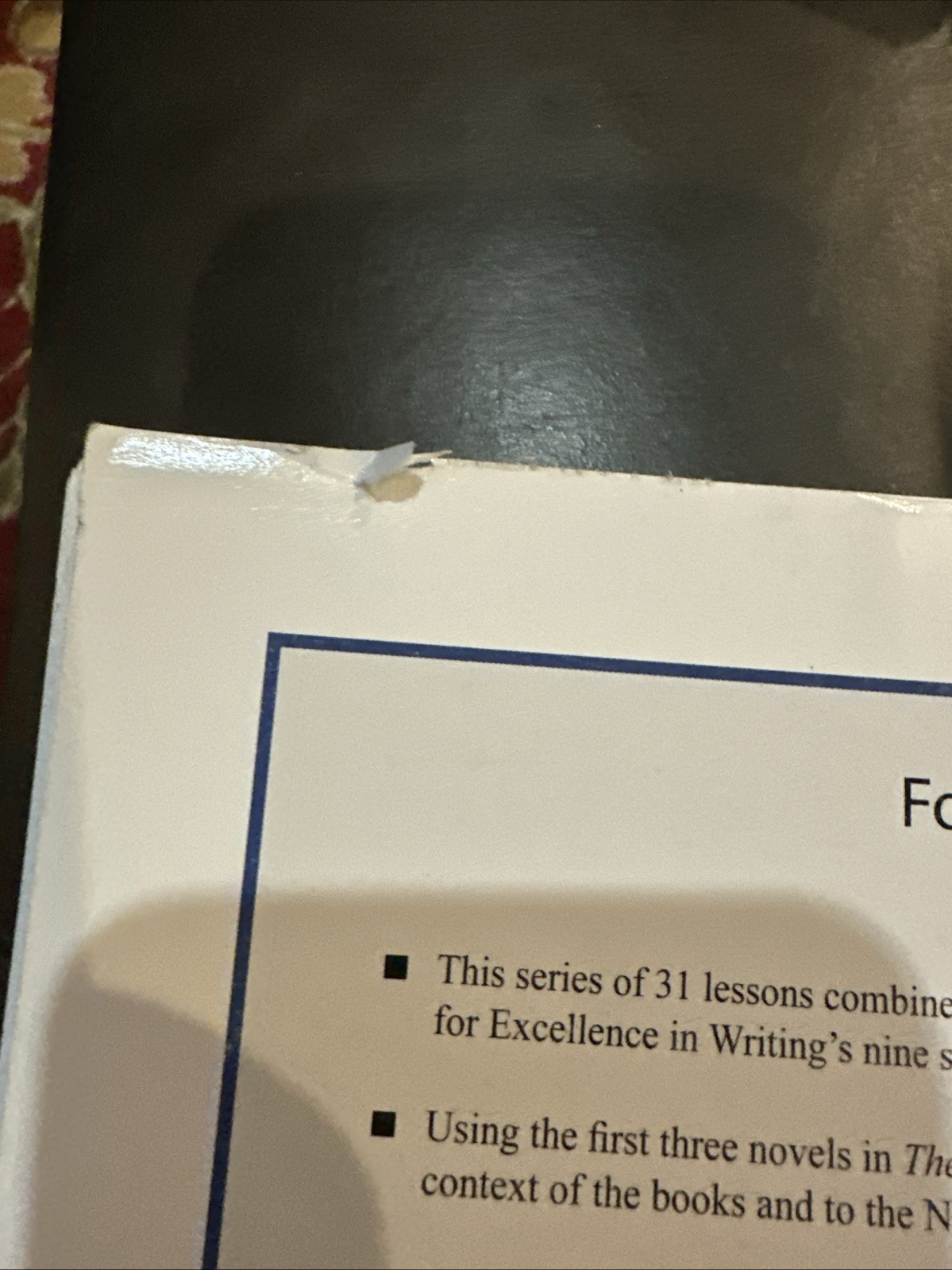 Following Narnia by Bettis (2012, Spiral) Excellence In Writing Student Book