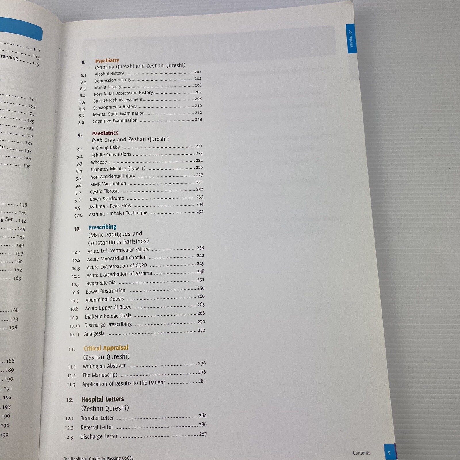 The Unofficial Guide to Passing OSCEs 3rd Ed 2012 Paperback By Zeshan Qureshi