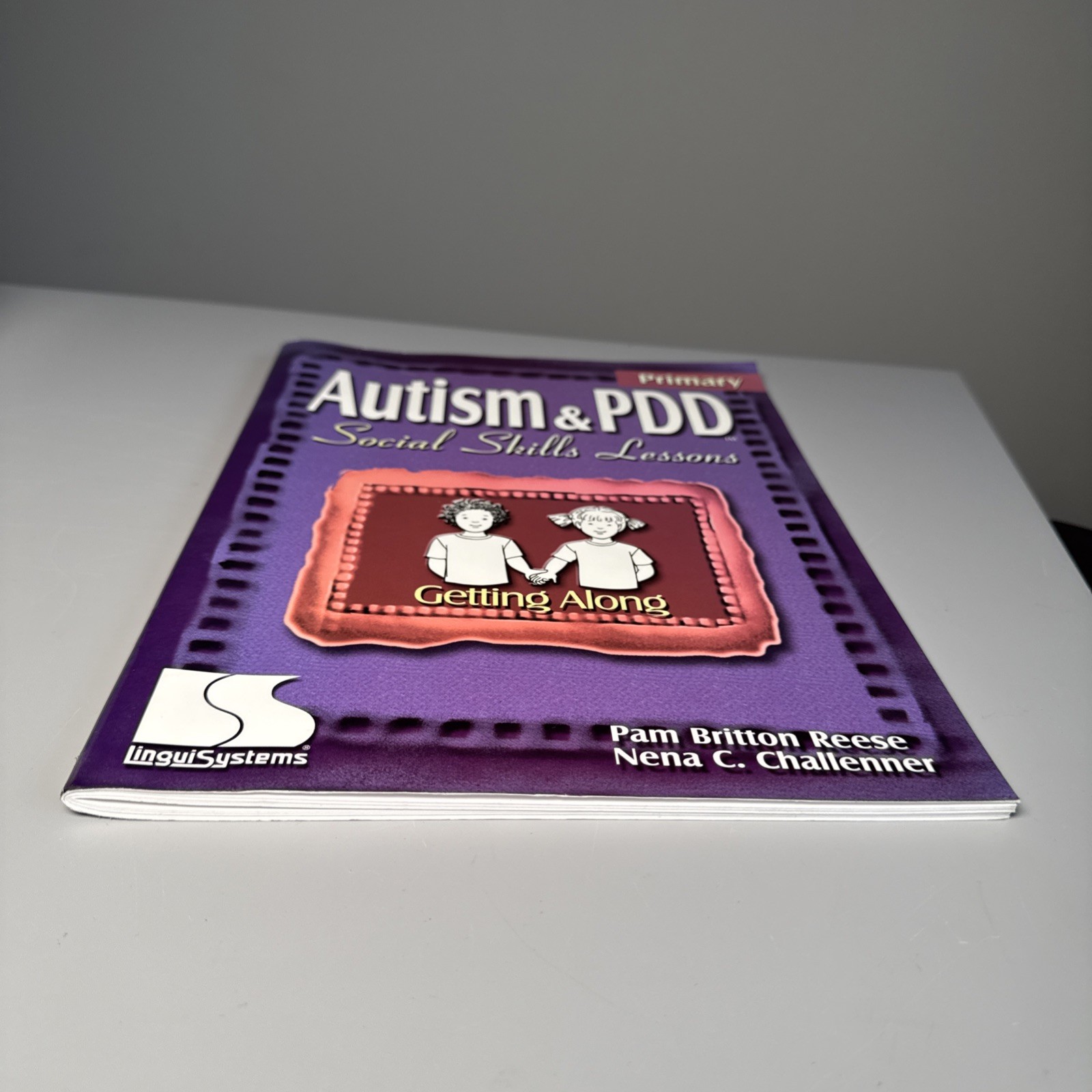 AUTISM & PDD SOCIAL SKILLS LESSONS Getting Along Ages 3-8 Lingui Systems Book