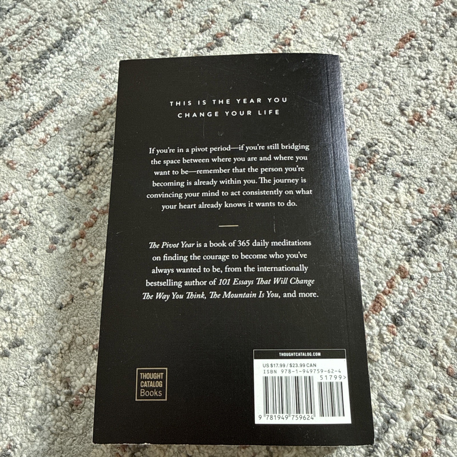 Pivot Year by Brianna Wiest (2023, Trade Paperback)