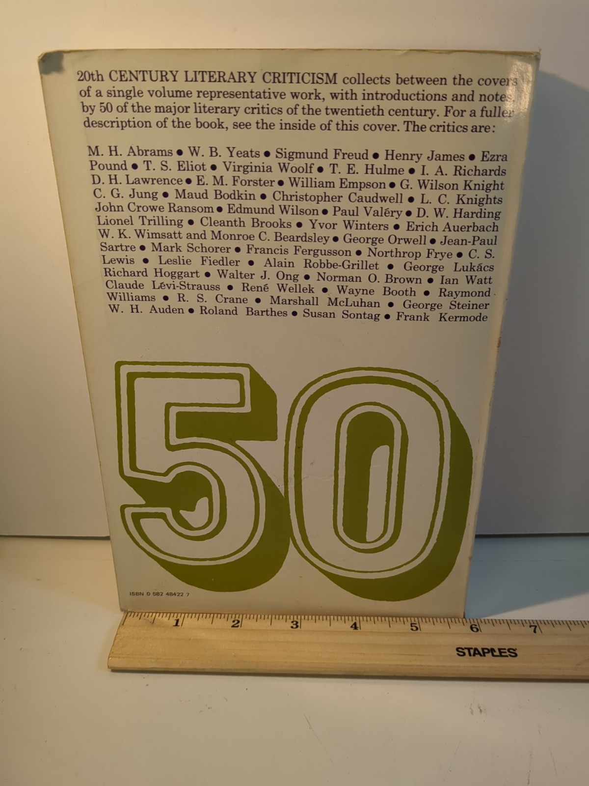 20th Century Literary Criticism by David Lodge 1972 A Reader Longman Group