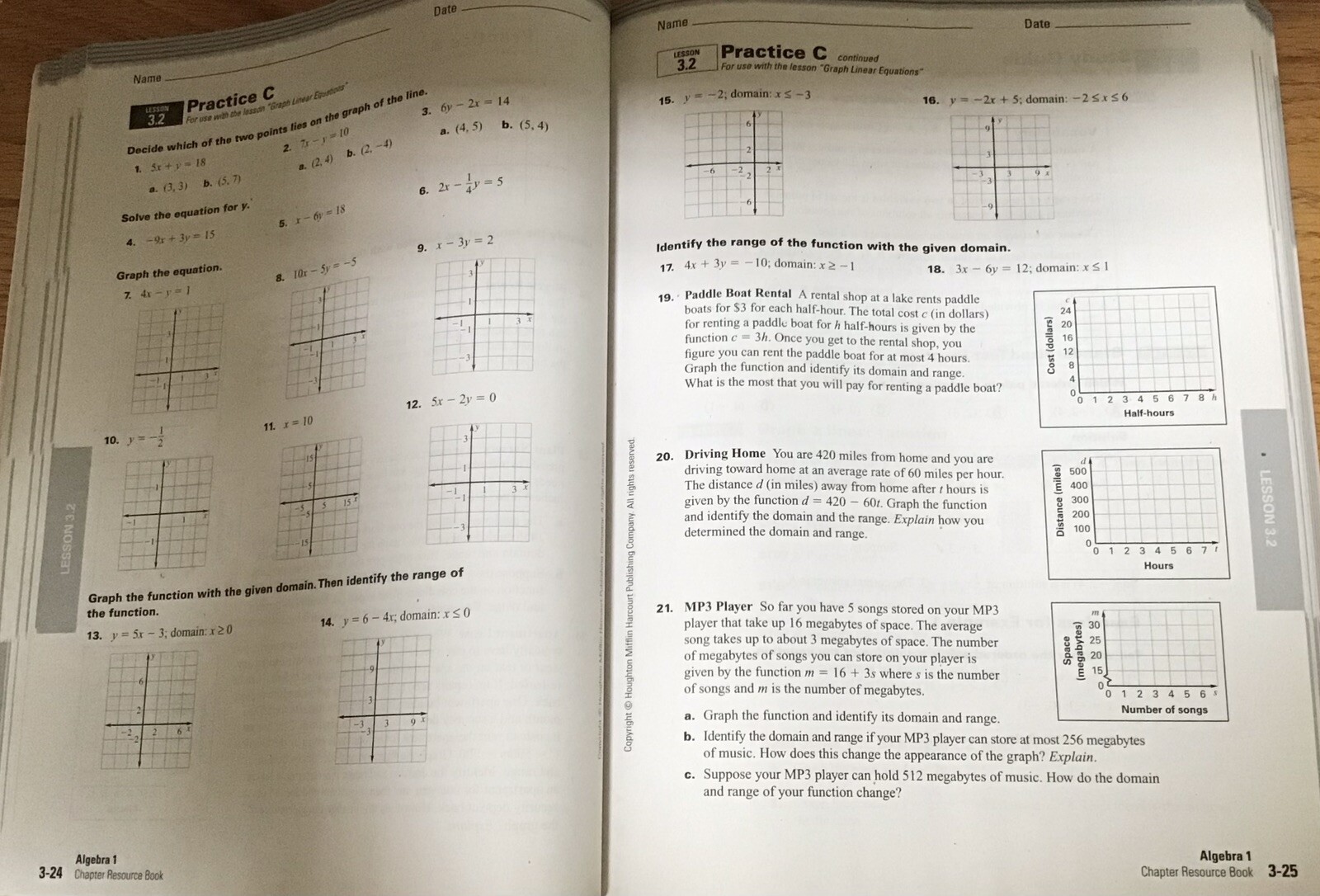 Holt McDougal Larson Algebra 1 Teacher Solution Key Tests Common Core Homeschool