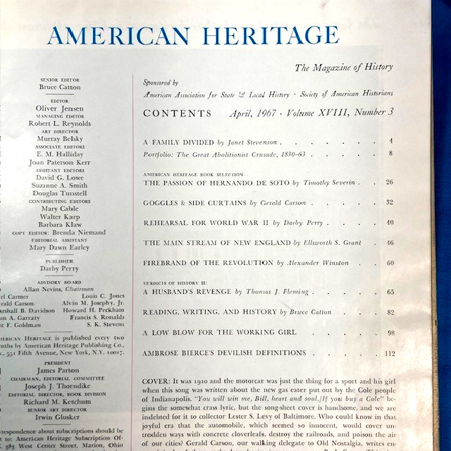 American Heritage, Hardcover Books, Apprx 100 pages each, 1962 & 67’s “YOU PICK”