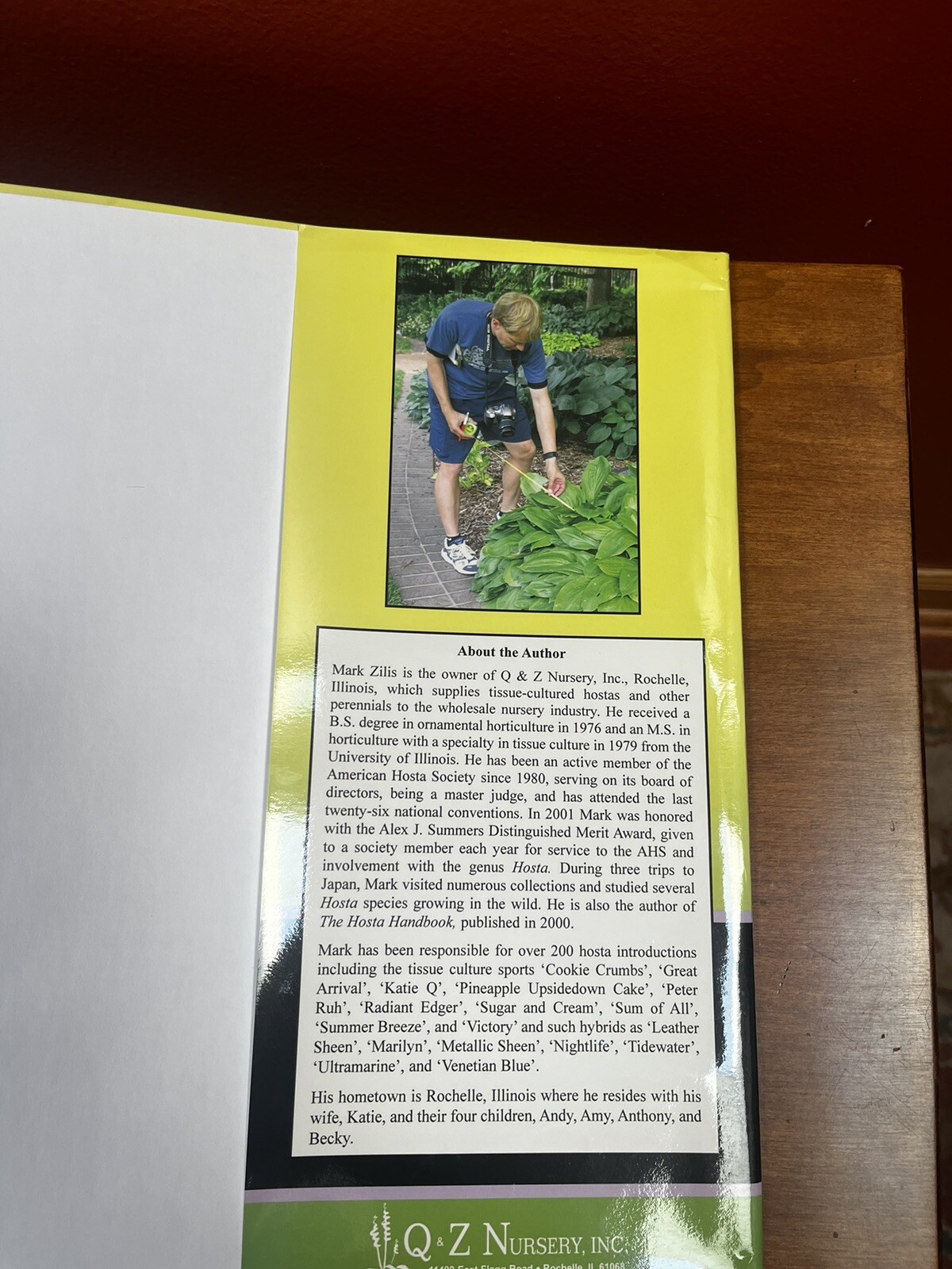 The Hostapedia: An Encyclopedia of Hostas by Mark R. Zilis