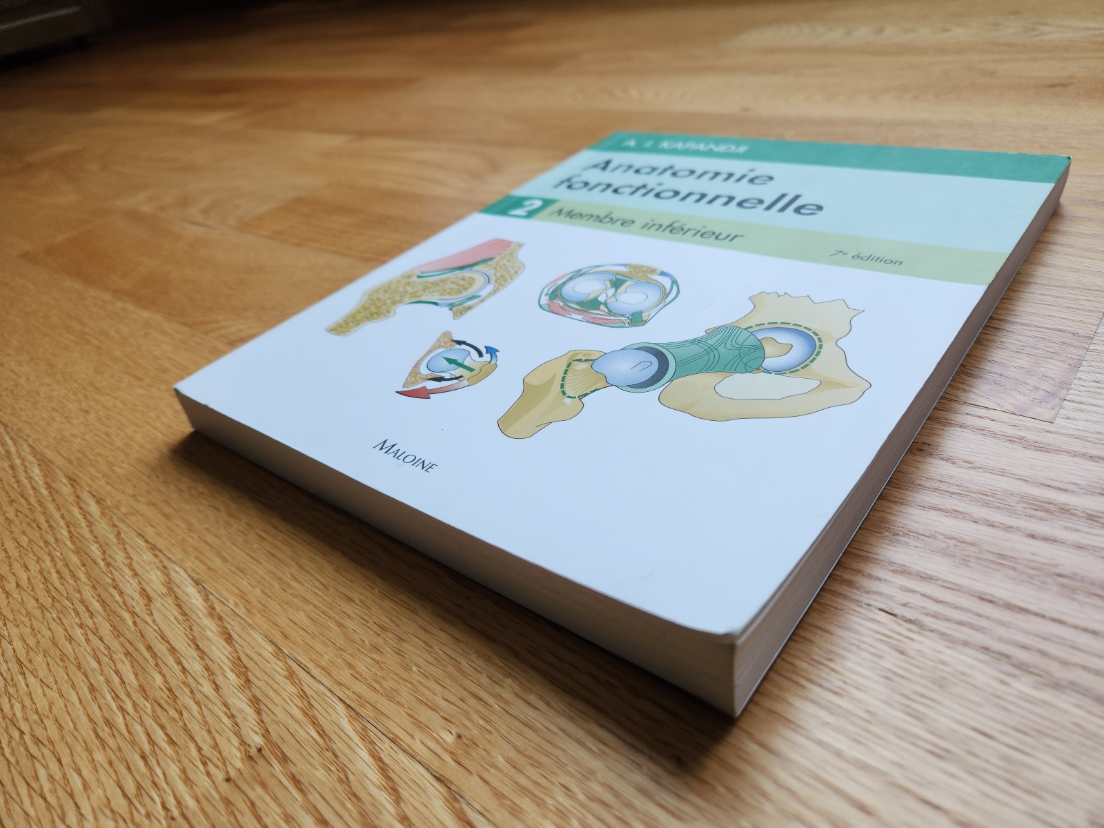 Anatomie Fonctionnelle – A.I. Kapandji – 7th Edition – 3-Volume Set – French