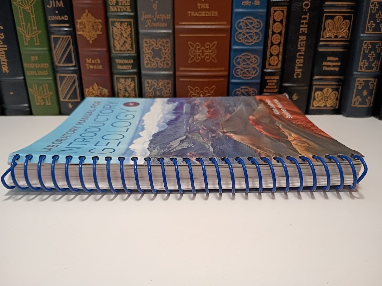 Laboratory Manual for Introductory Geology 4th Edition Ludman Marshak VG+
