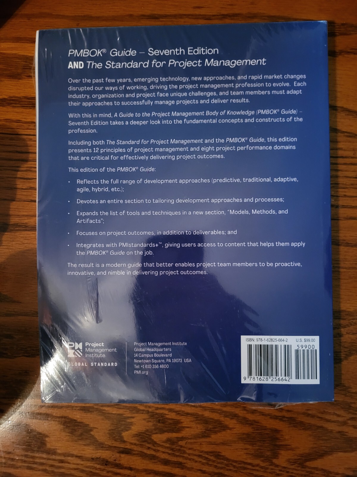 PMI PMBOK Guide 7th ed. PB new in plastic