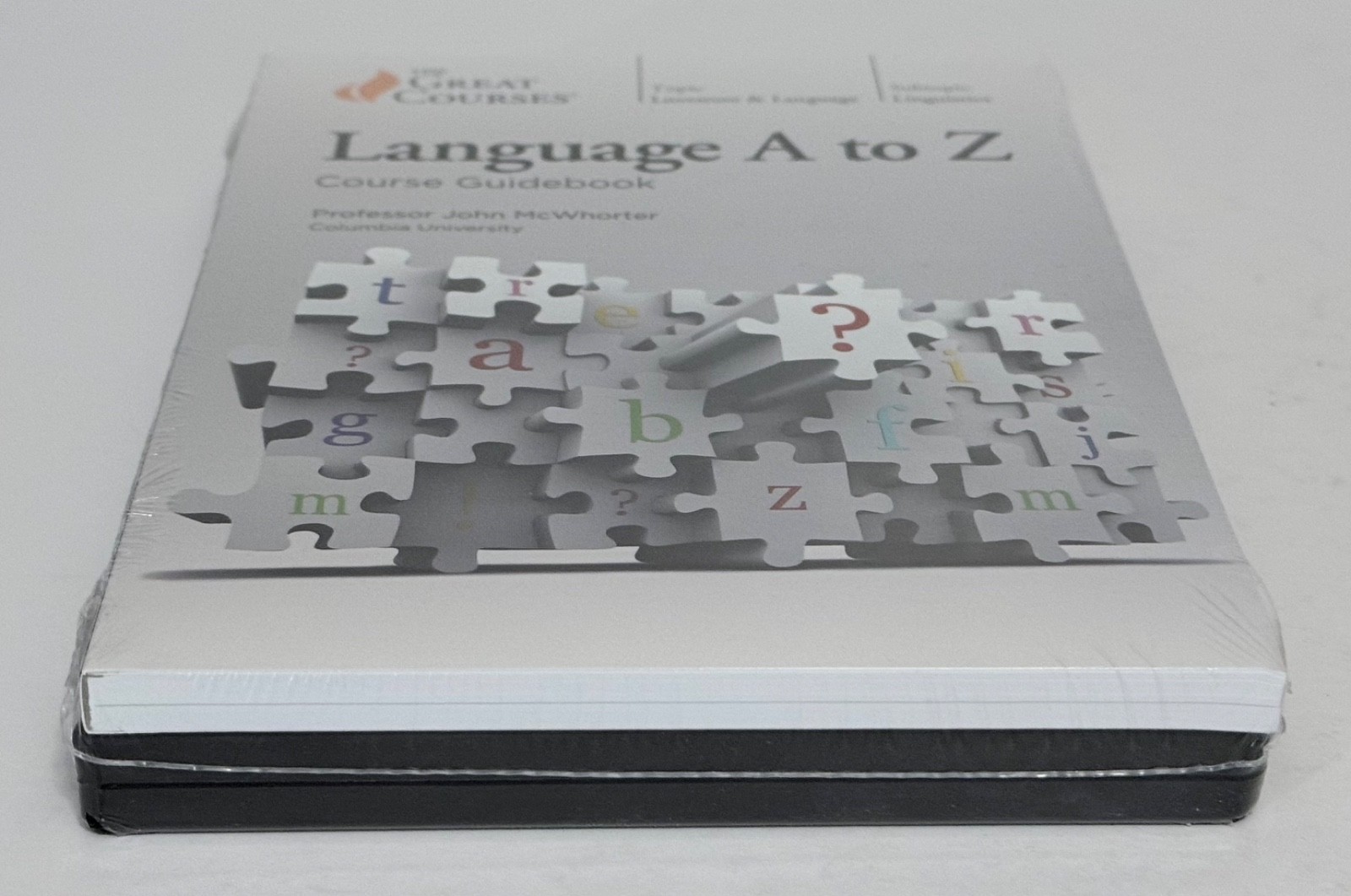 Great Courses : Language A to Z by John McWhorter Guidebook & 2 DVDs 2020 NEW