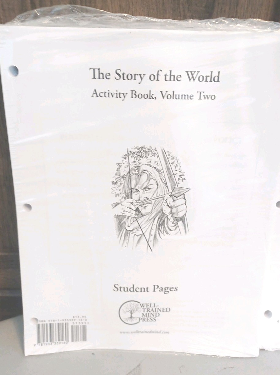 STORY OF THE WORLD Volume 2 and 3 Activity Book Well Trained Mind Press History