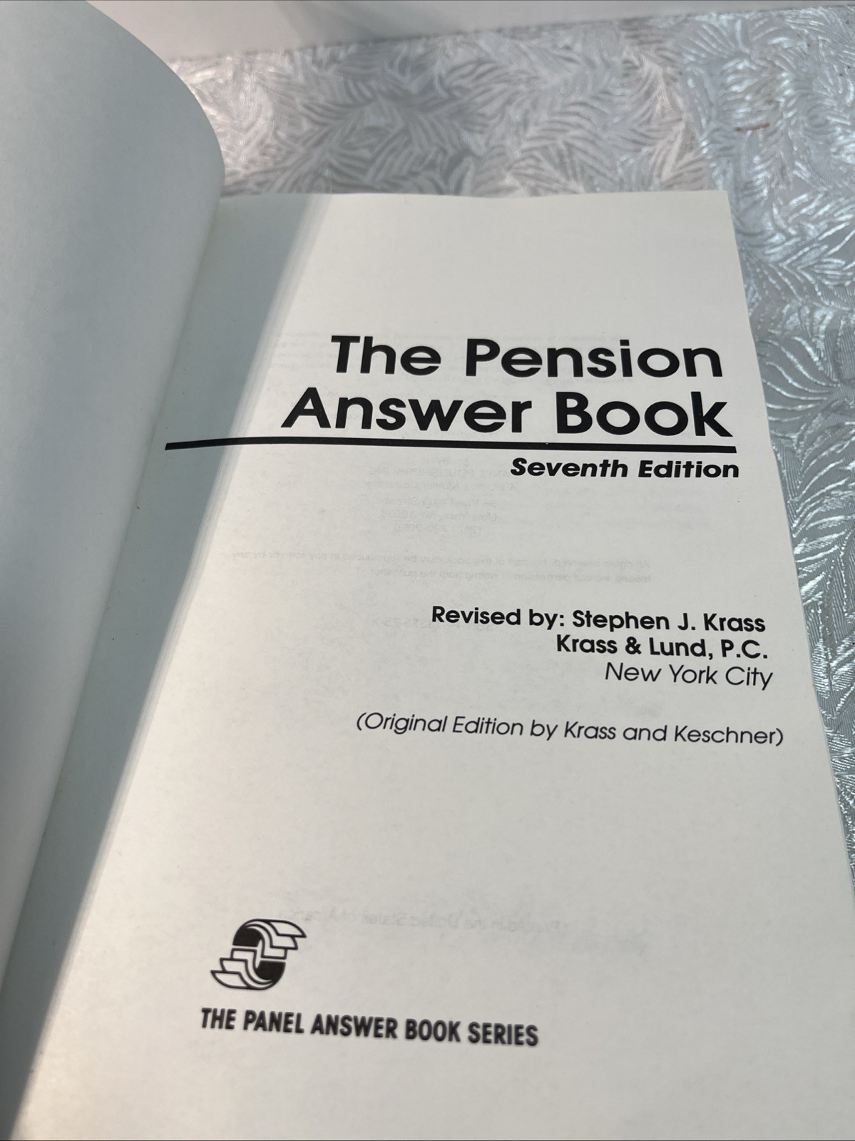 The pension answer book 7th edition