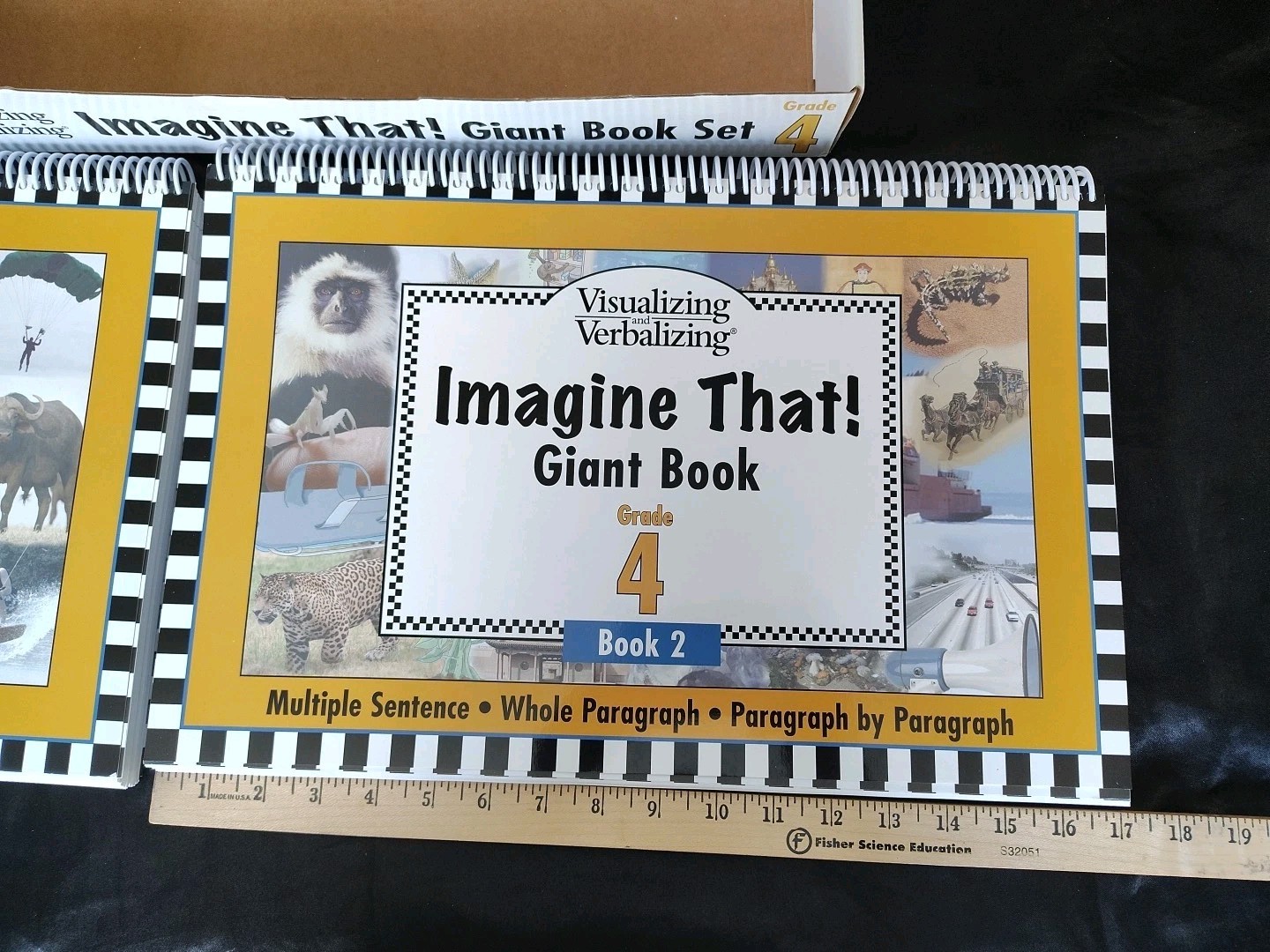 Visualizing And Verbalizing Imagine That Giant Book Set Grade 4 Nanci Bell