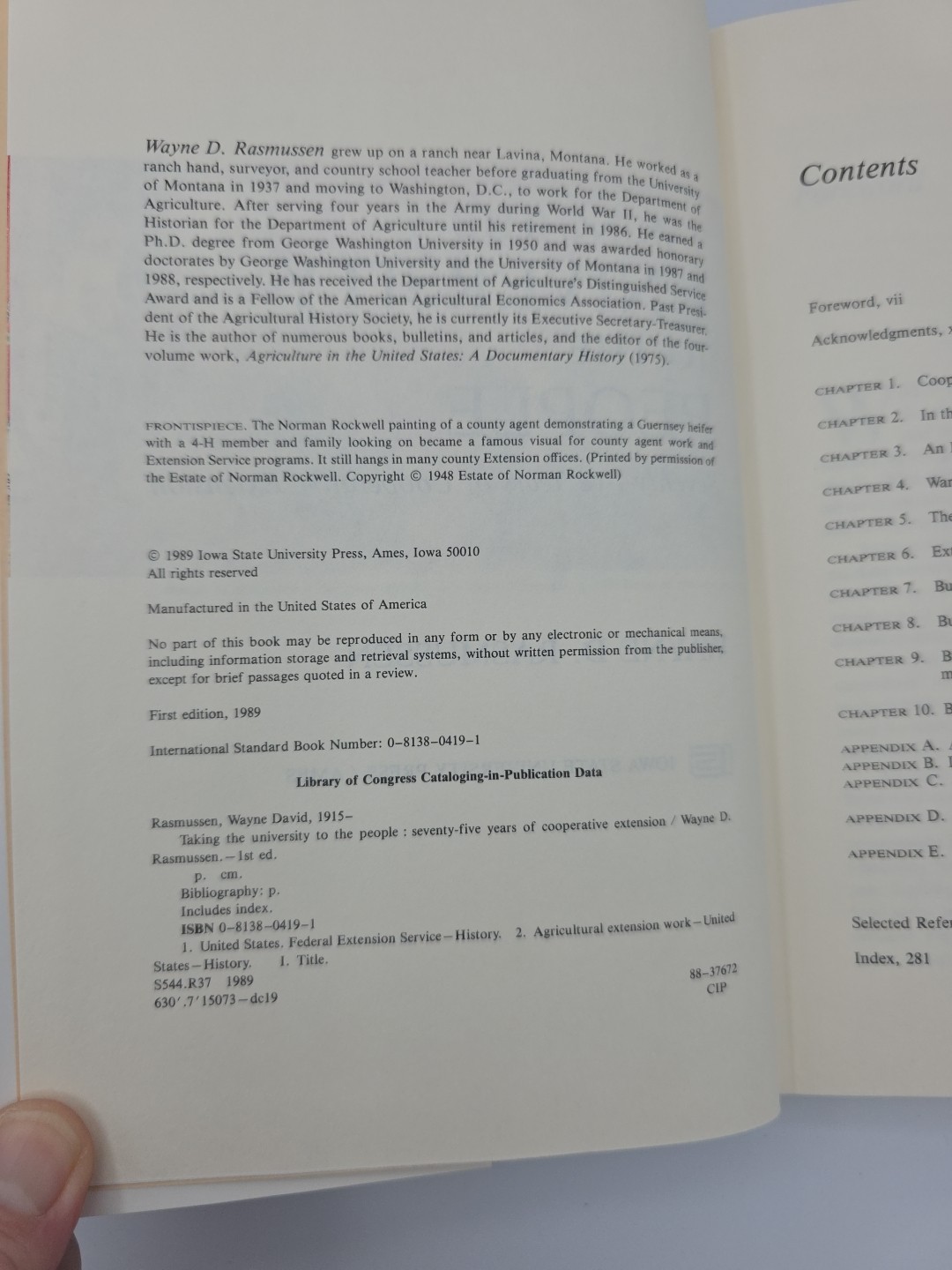 Taking the University to the People: Seventy Five Years of Cooperative Extension