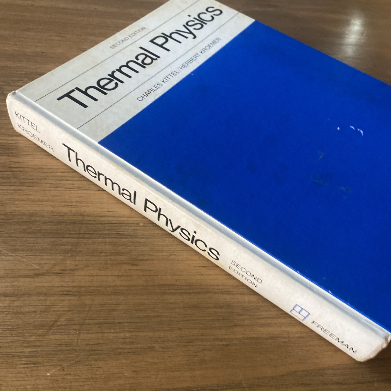 THERMAL PHYSICS Second Edition Charles Kittel / Herbert Kroemer HARDCOVER Good
