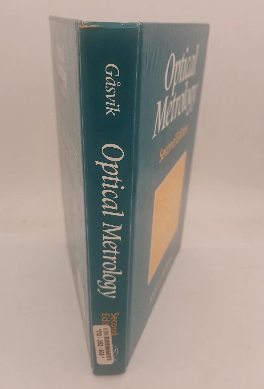 Optical Metrology 2nd Edition by Kjell J Gåsvik Hardcover VG Condition BZ9