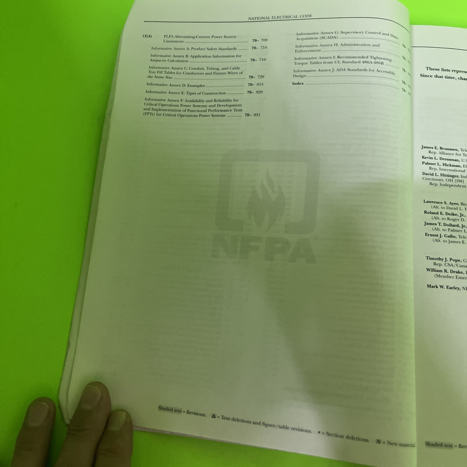 National Electrical Code 2020, (NFPA) National Fire Protection Association, Good