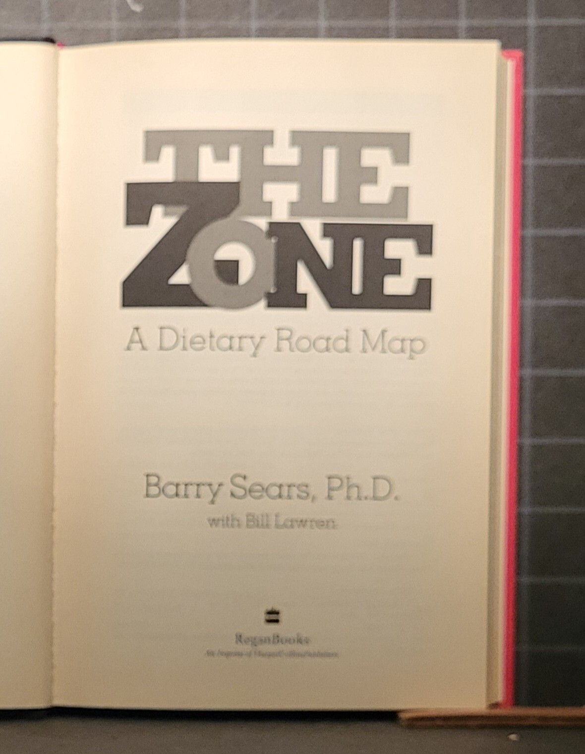 The Zone Ser.: Zone : Revolutionary Life Plan to Put Your Body in Balance 3268