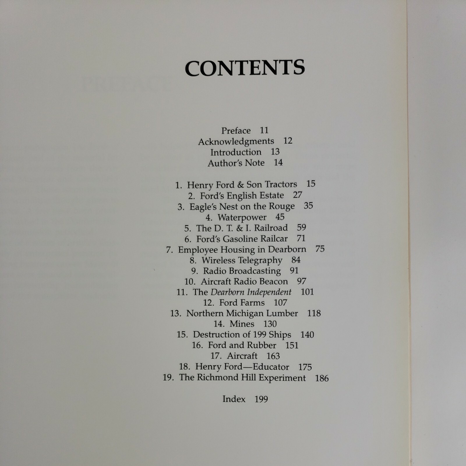 Beyond the Model T The Other Ventures of Henry Ford 1990 Ford R. Bryan