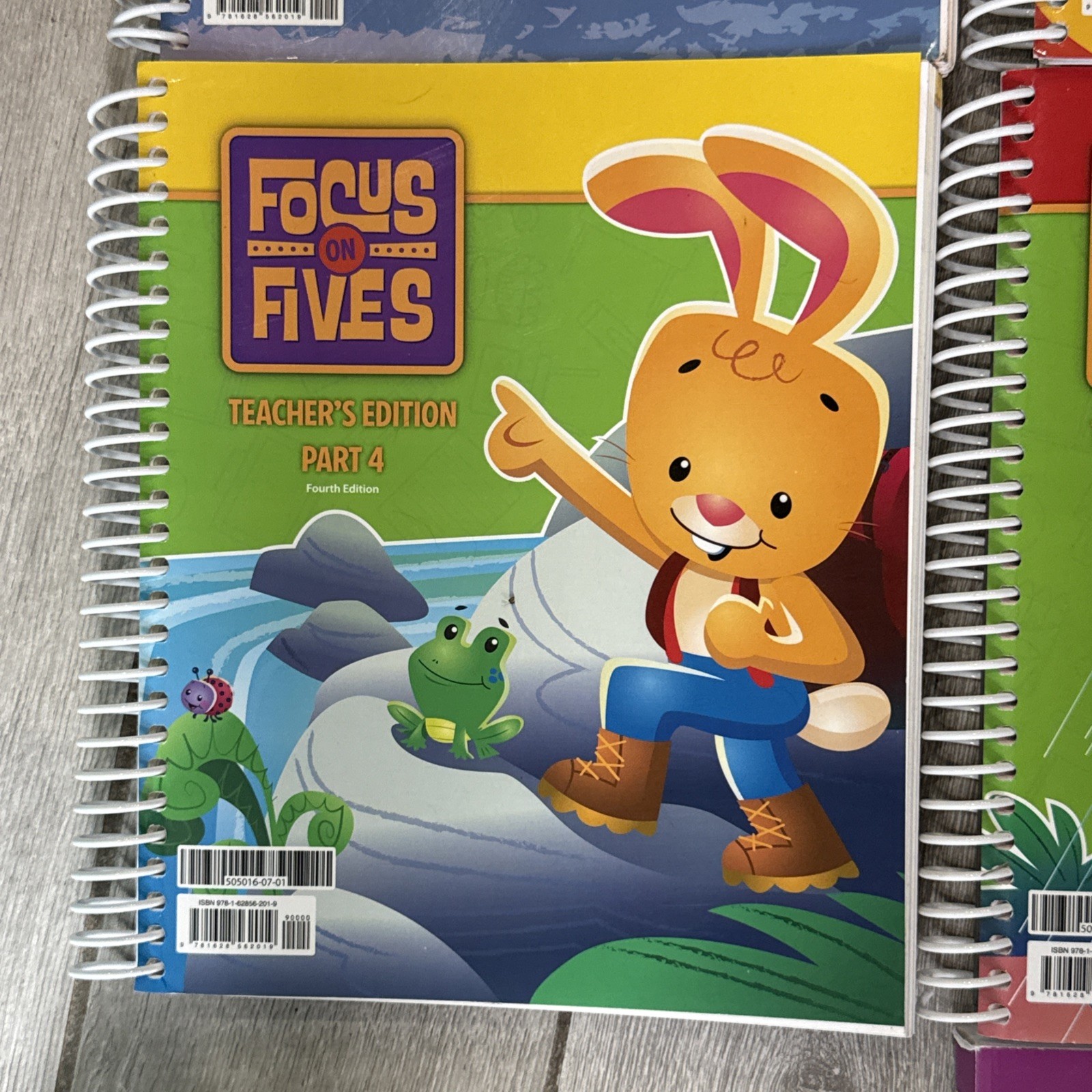 BJU Press K5 Focus On Fives, Teacher’Ed Parts 1-6, 4th Edition Phonics Practice
