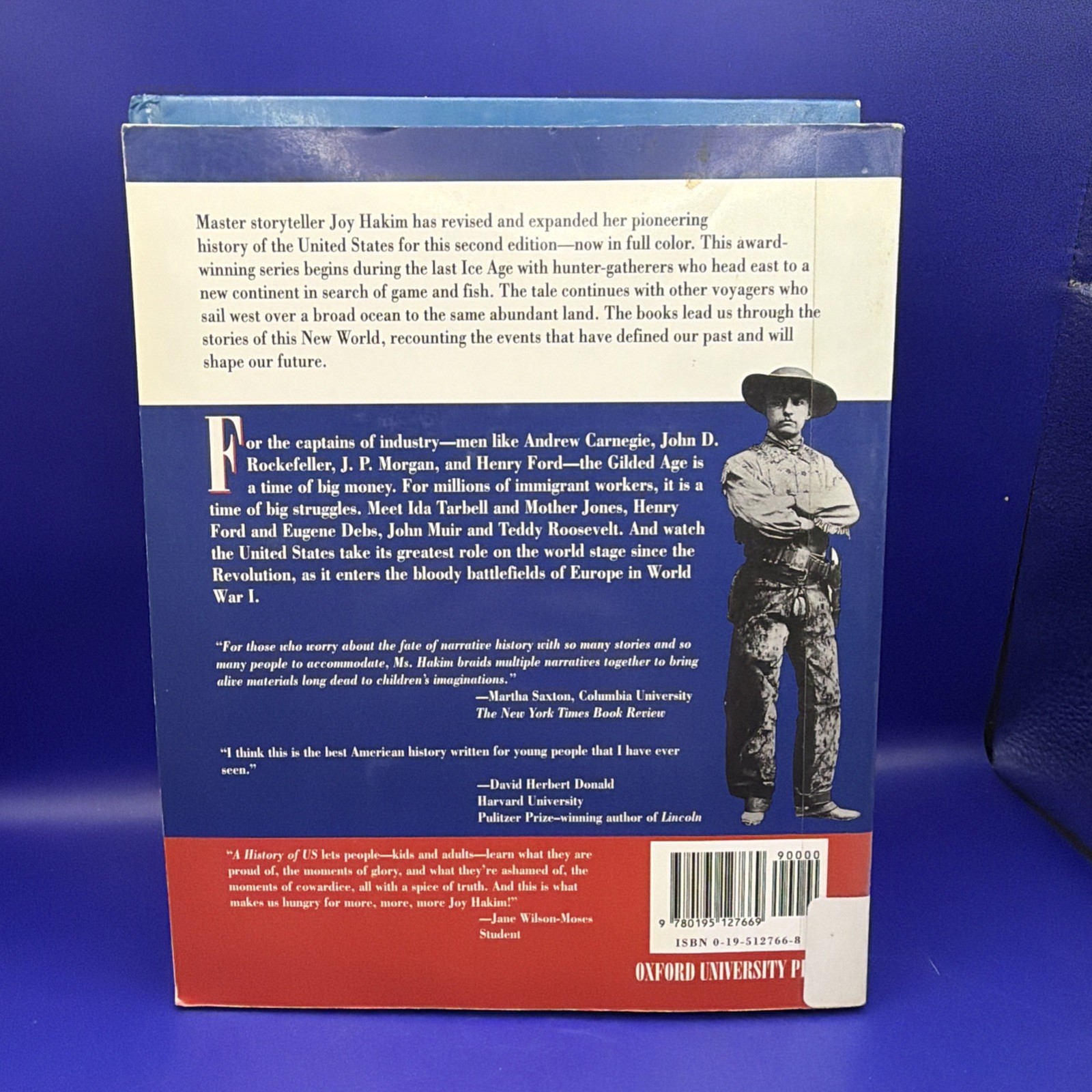 A History of US Joy Hakim Set of 5 Ex‑Library Homeschool Classroom Teaching Text