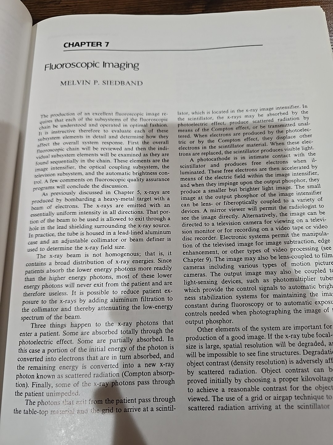 The Physical Basis of Medical Imaging – Coulam, Erickson, Rollo, and James…