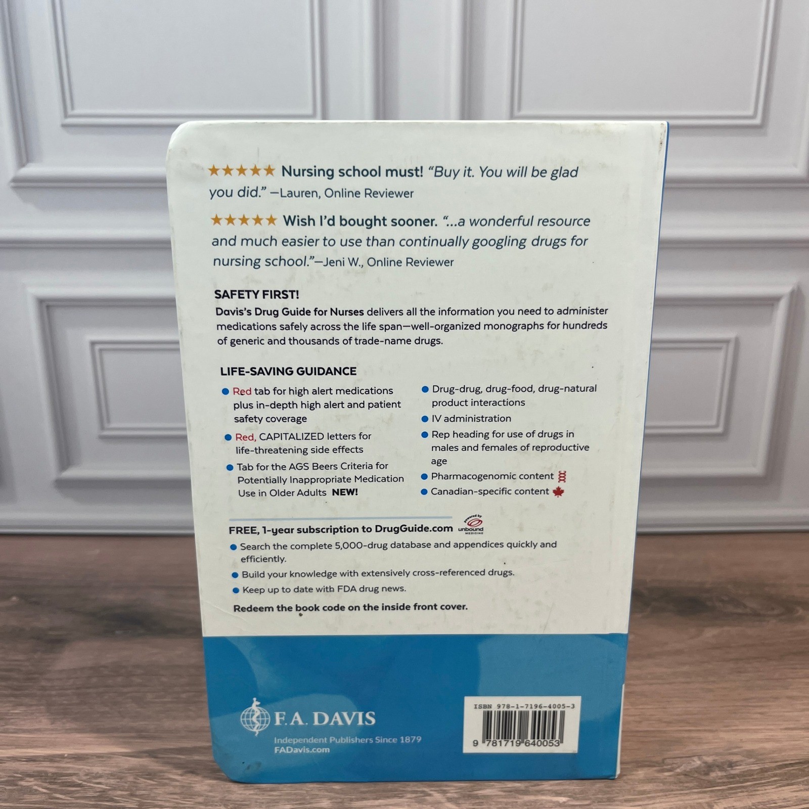 F.A. Davis Fundamentals of Nursing Textbook Bundle 4th Edition 4 Books Set