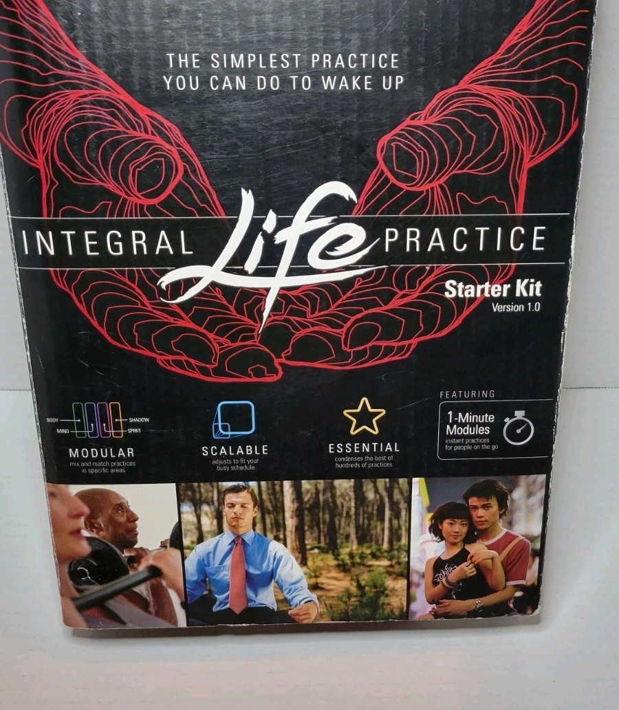 Integral Life Practice Starter Kit Version 1.0 To Wake Up! (Missing CD’S)