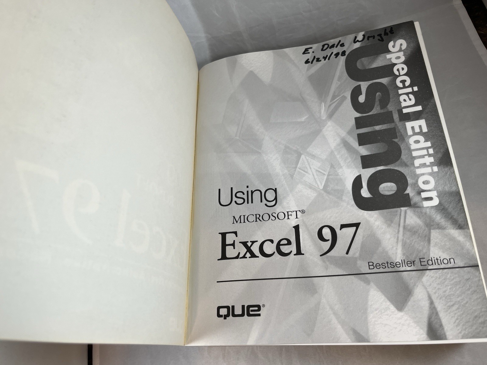 Using MS Excel 97 : Best-Seller Edition Paperback