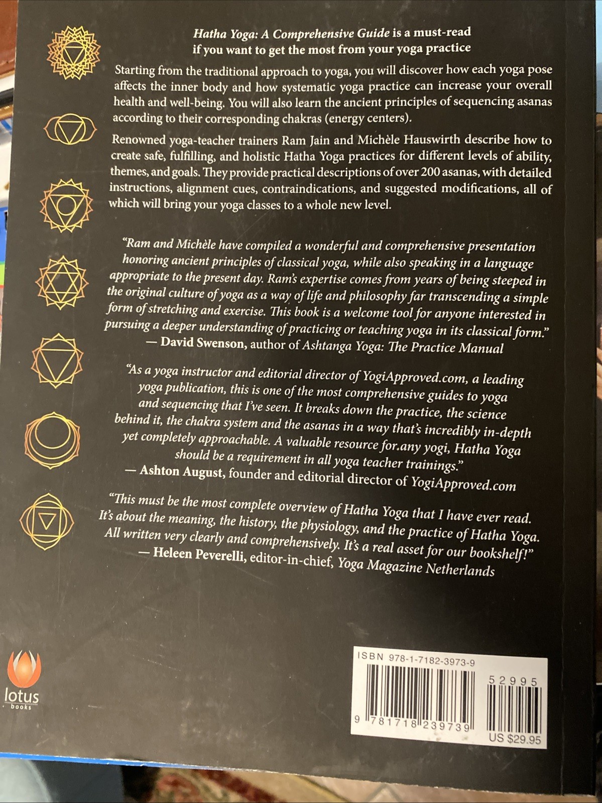 Hatha Yoga: A Comprehensive Guide Ram Jain & Michelle Hauswirth B/W Photos Instr