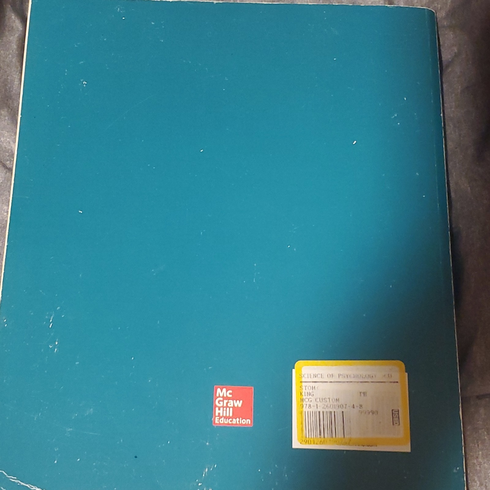 McGraw Hill Science of Psychology 4th Ed Laura A. King College Textbook