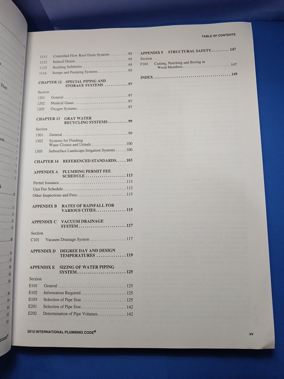 2012 International Plumbing Code IPC Includes International Private Sewage D