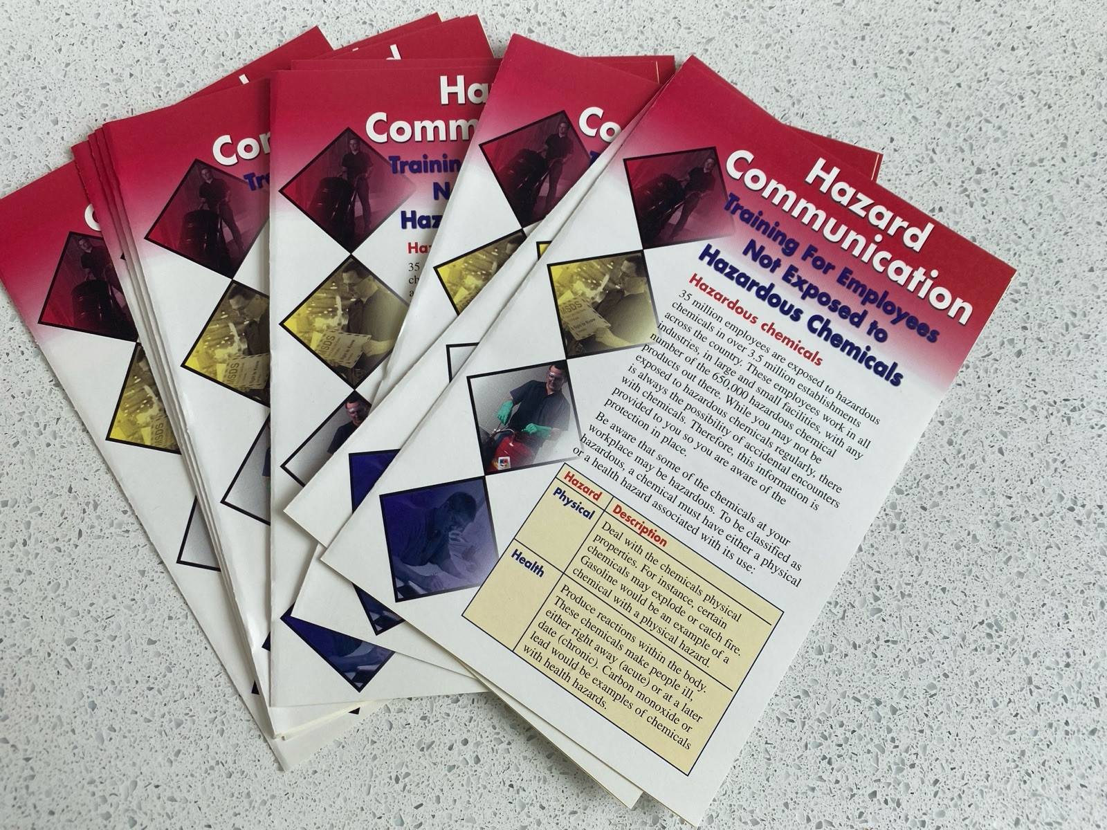 JJ Keller Hazard Communication Training Materials, DVD, Handouts, User Guide Haz