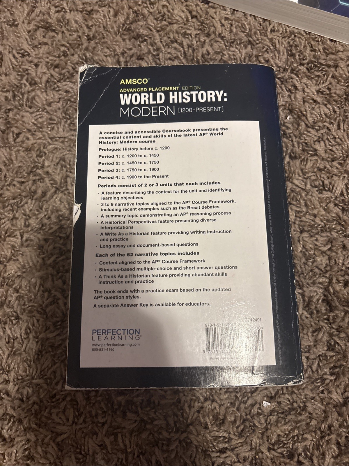 Advanced Placement World History: Modern AMSCO (1200-PRESENT)
