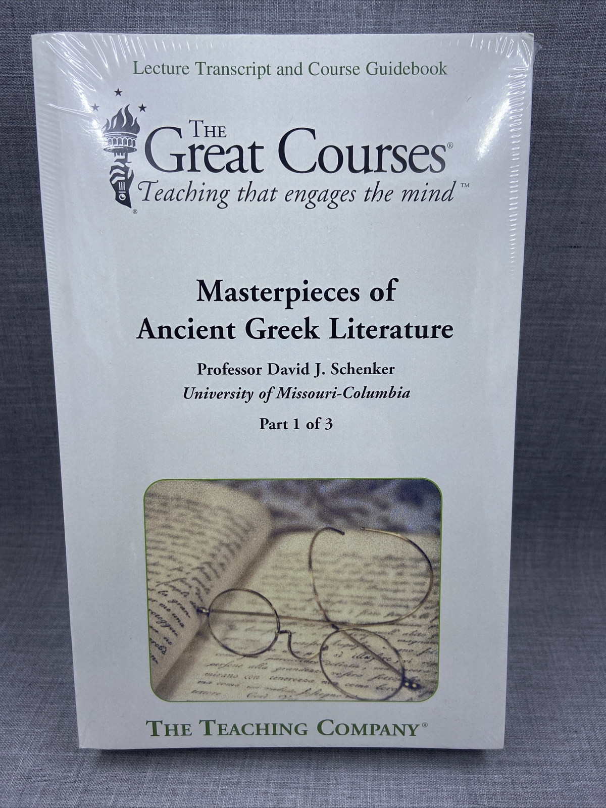 The Teaching Co Great Courses Masterpieces of Ancient Greek Literature Part 1-3