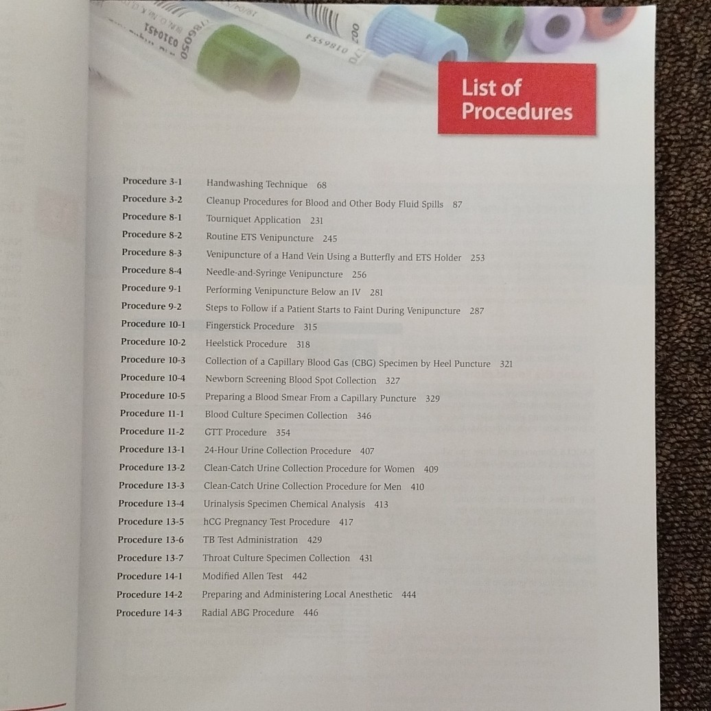 Ruth E. McCall Phlebotomy Essentials Enhanced 7th Ed Paperback 2017