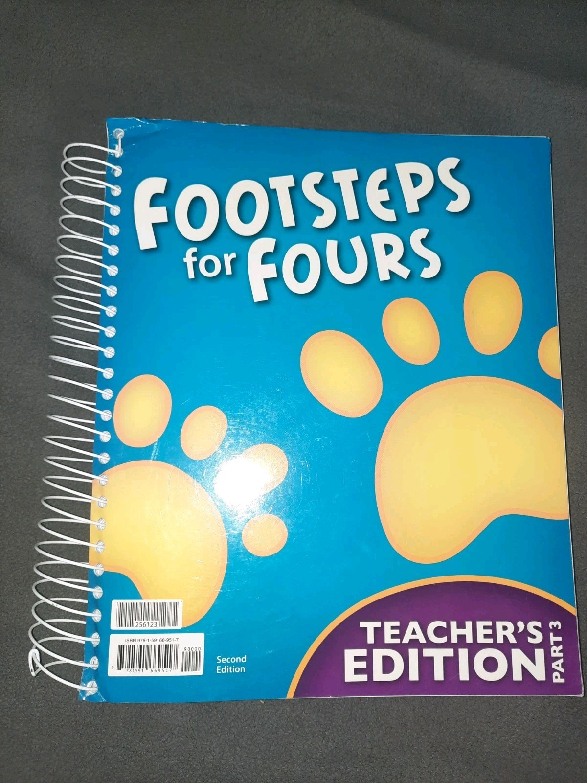 Footsteps for Fours Teacher’s Edition Part 1, 2 & 3 & CD Complete K4, BJU Press