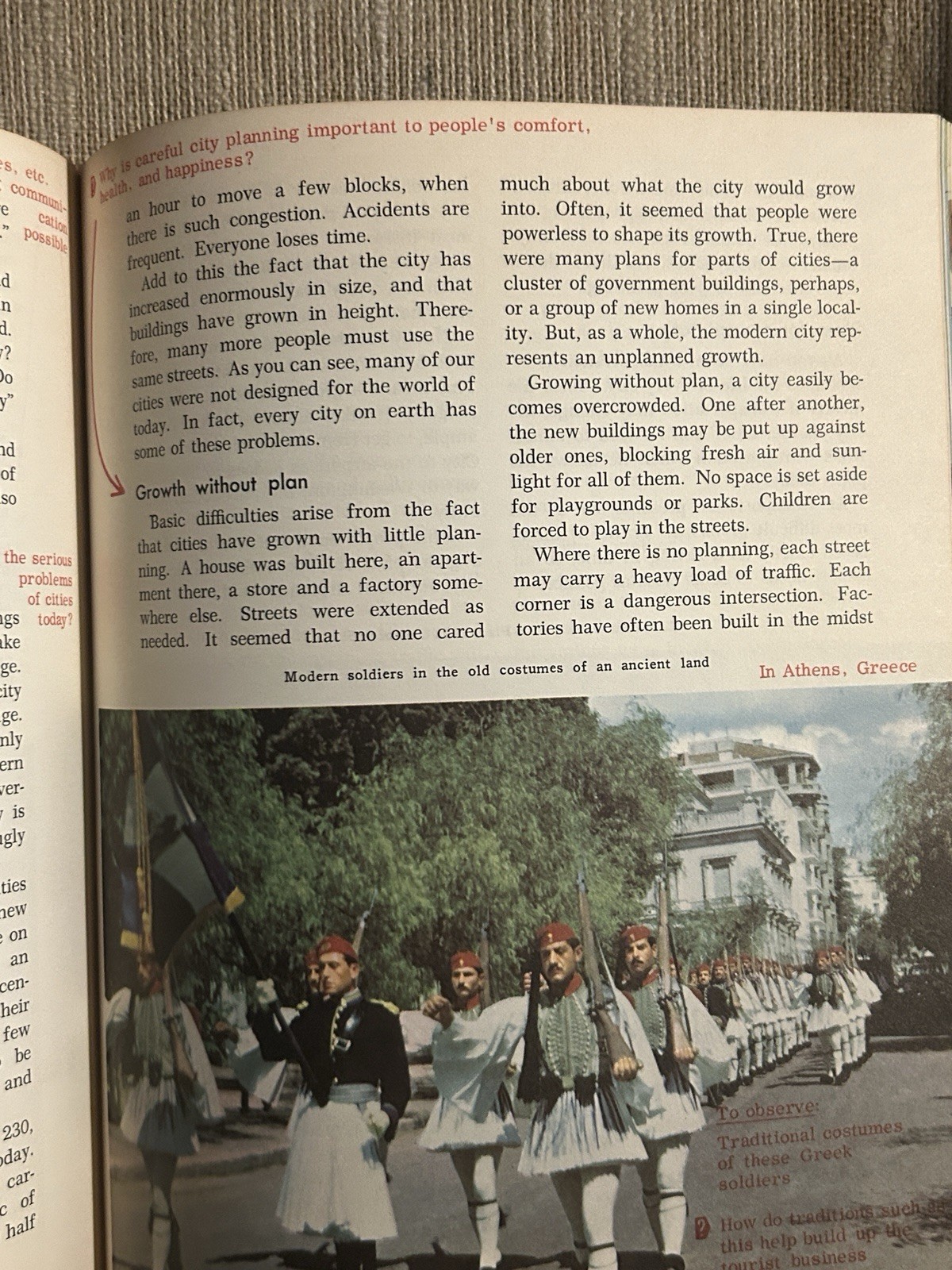 Vintage World Geography Textbook ‘A World View’ 1968 Teacher’s Edition Hardcover