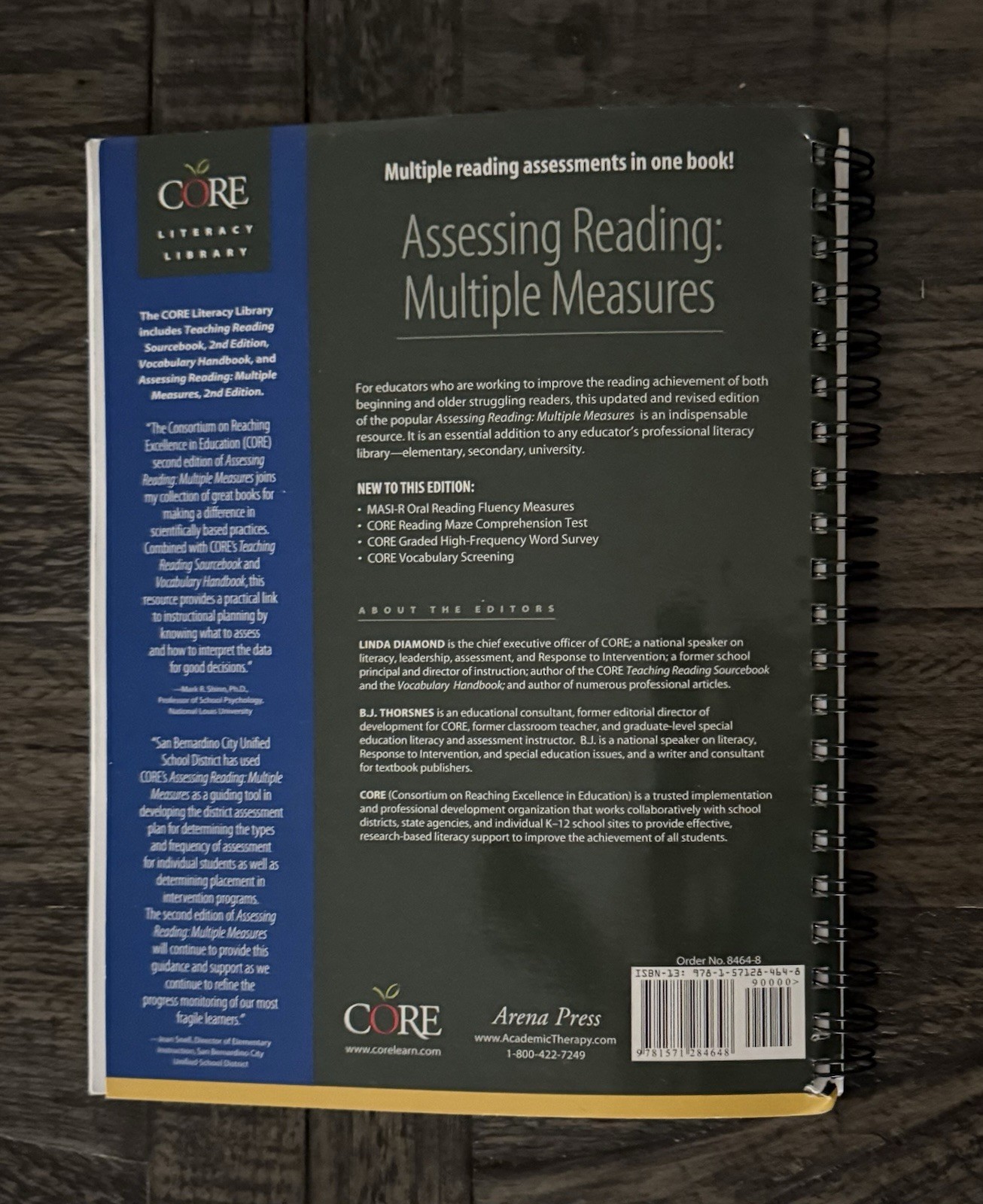 Assessing Reading Multiple Measures, 2nd Edition Spiral-bound EX