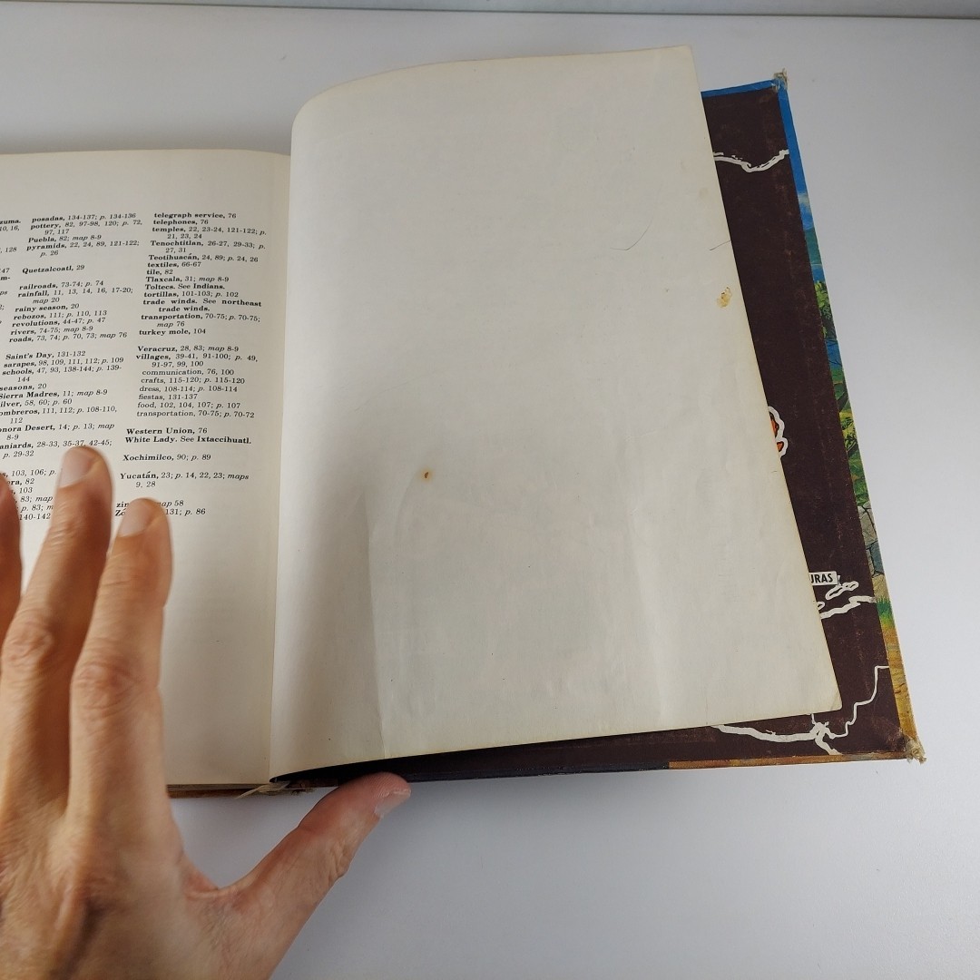 Patricia Fent Ross Mexico 1962 Illustrated HC Fideler Company Ex-Library