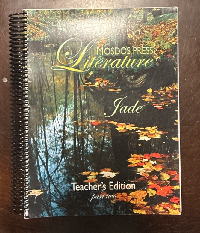 Mosdos Literature Teacher’s Edition – Jade, 7th Grade Curriculum – Two Volumes