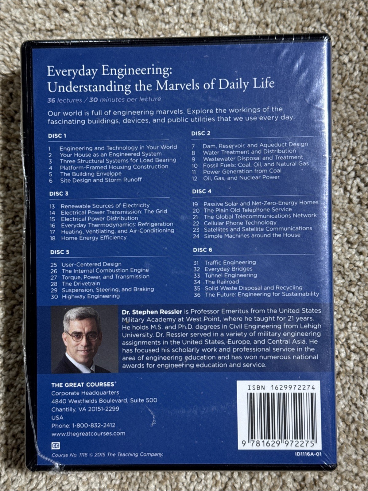 The Great Courses: Everyday Engineering, Understanding the Marvels of Daily Life
