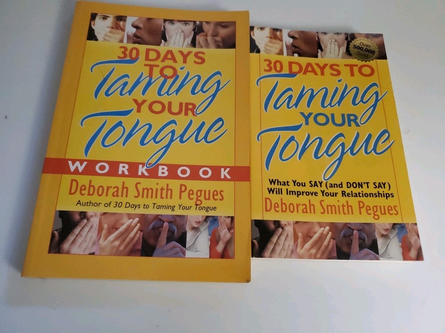 30 DAYS TO TAMING YOUR TONGUE BOOK/WORKBOOK By Deborah Smith Pegues