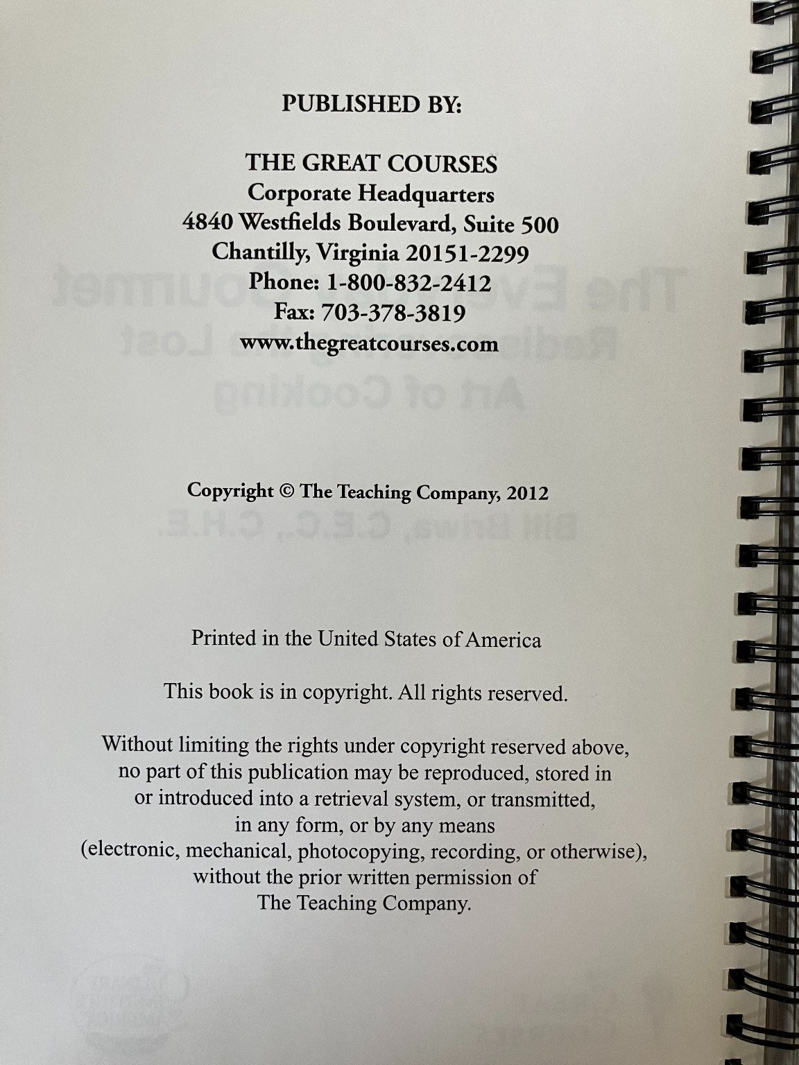 The Everyday Gourmet Rediscovering Lost Art of Cooking Chef Bill Briwa 2012