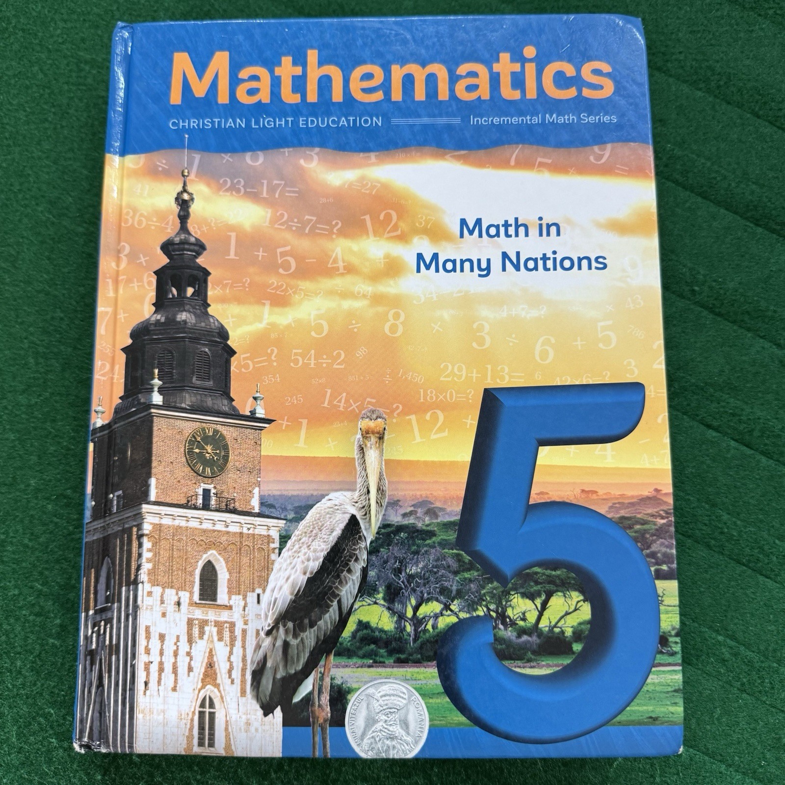 Christian Light Education Grade 5 Mathematics Math In Many Nations Hardcover 📚