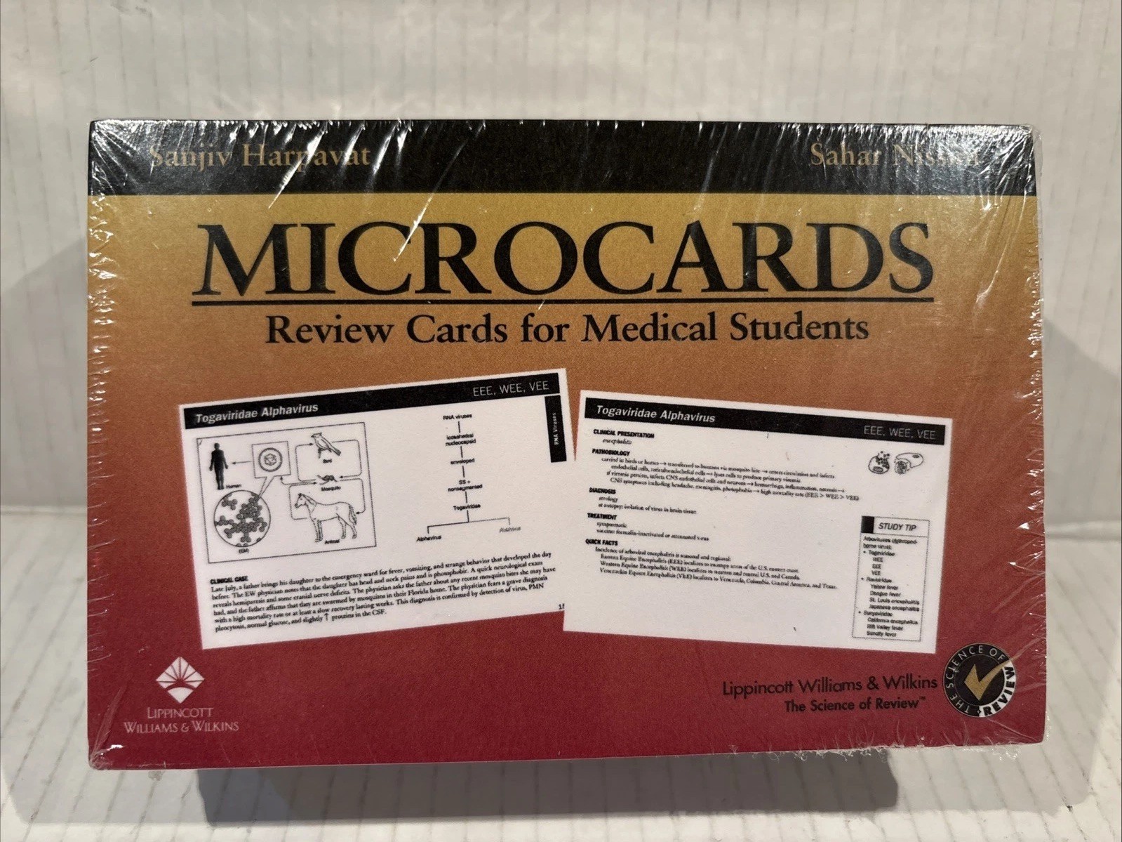 MICROCARDS: REVIEW CARDS FOR MEDICAL STUDENTS By Harpavat Sanjiv Md & Nissim NEW